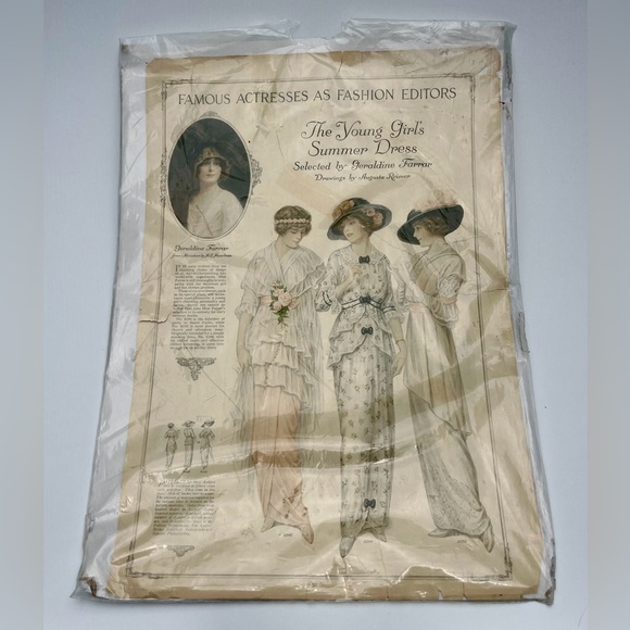 Vintage Victorian 2 sides Page from Ladies Home Journal - Picture 1 of 6